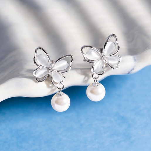 FSV012445653 Silver Earrings