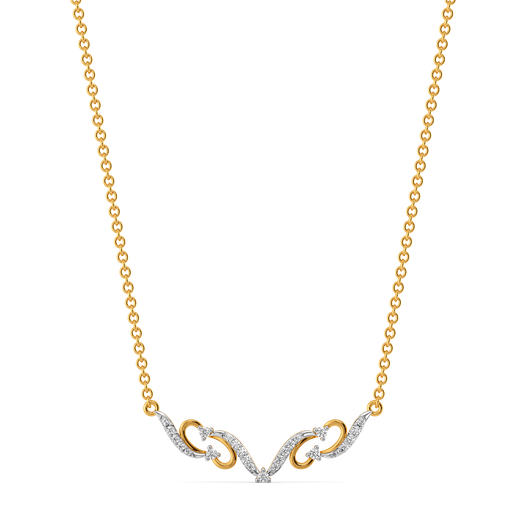 Offbeat Balance Diamond Necklaces