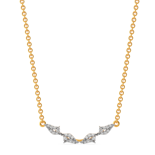 Twist in Style Diamond Necklaces