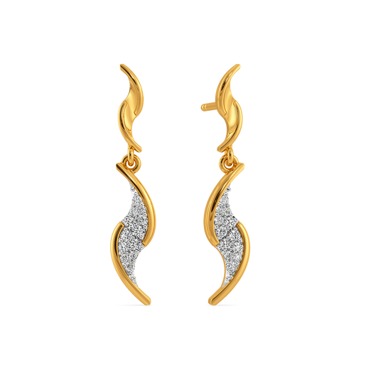Keeping it Modern Diamond Earrings