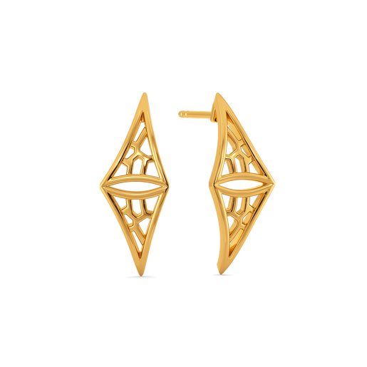 The Wild Side  Gold Earrings