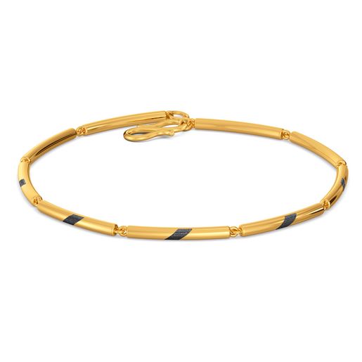 Black Beauty Gold Bracelets