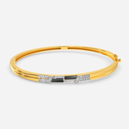 Time to Stripe Diamond Bangles