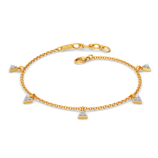 Upside Down Diamond Bracelets