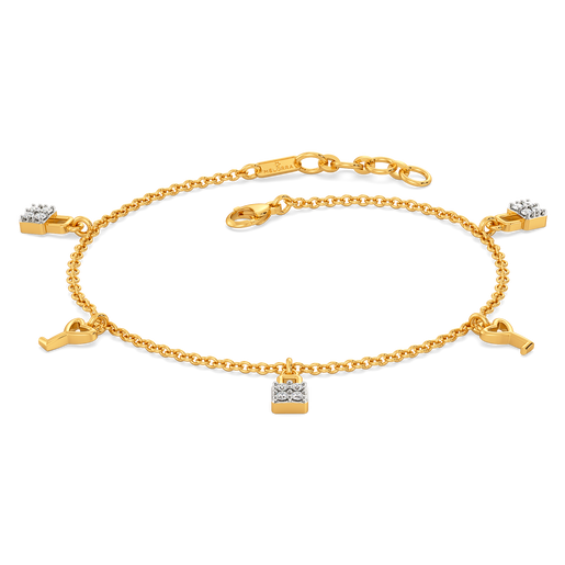 Key to my Lock Diamond Bracelets