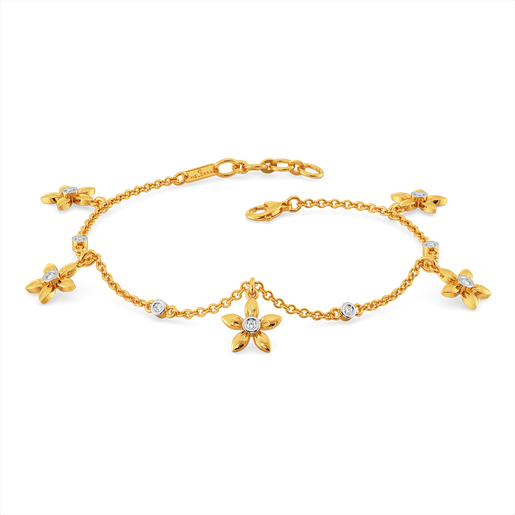 Amidst the Lilies Diamond Bracelets