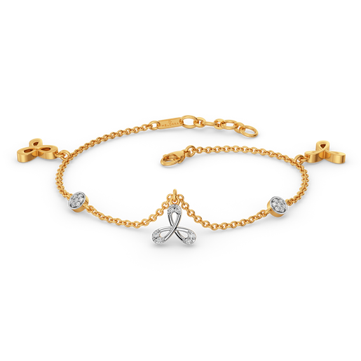 In a Abstract World Diamond Bracelets