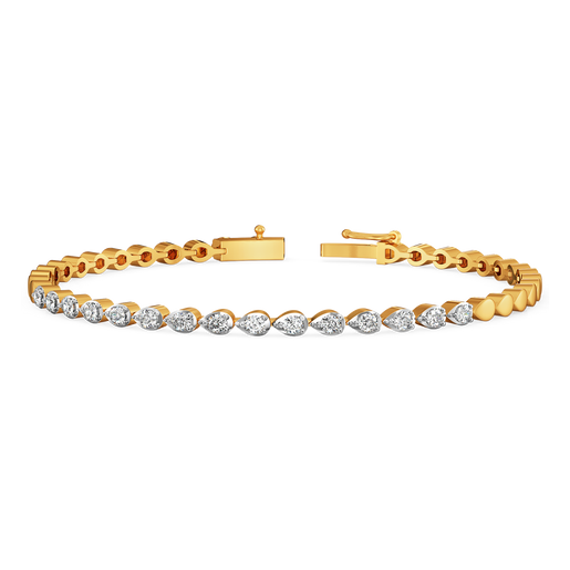 Shimmer Drop Diamond Bracelets