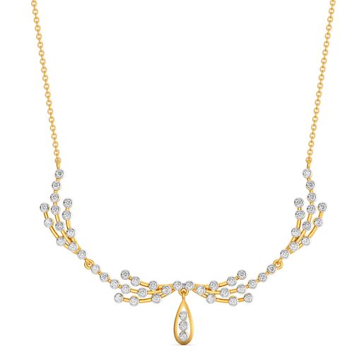 Wide N Comfy Diamond Necklaces