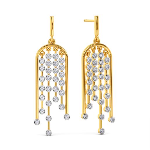 The Big Blue Diamond Earrings