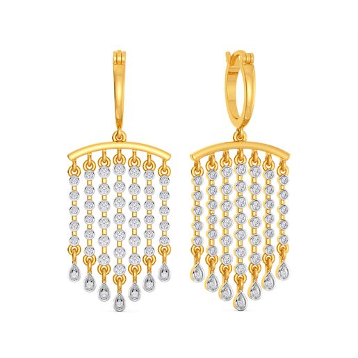The Big Blue Diamond Earrings