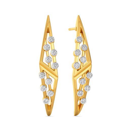 Breezy Jaunts Diamond Earrings