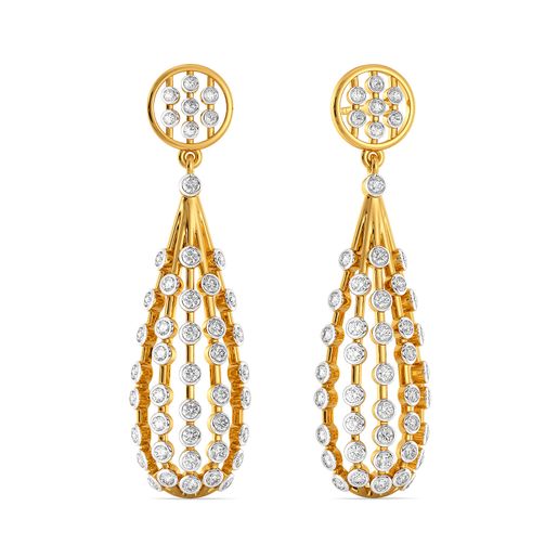 Cool Steps Diamond Earrings