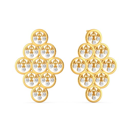 Breezy Flow Diamond Earrings