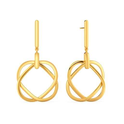 Bare to Bae Gold Drop Earring