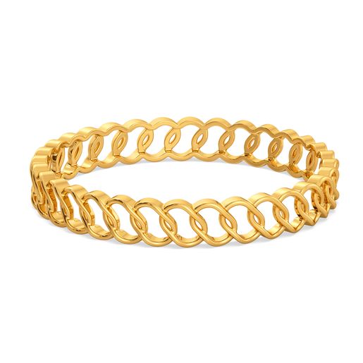 Bold Back Gold Bangles