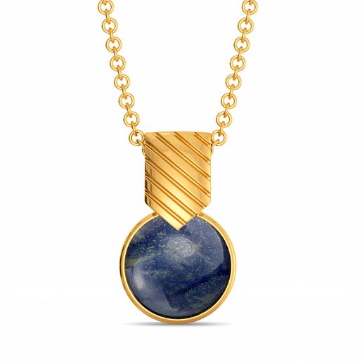 Rule of Blue Gemstone Pendants