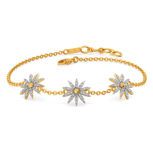 Blooming Florals Diamond Bracelets
