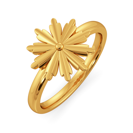Spring Reverie Gold Rings