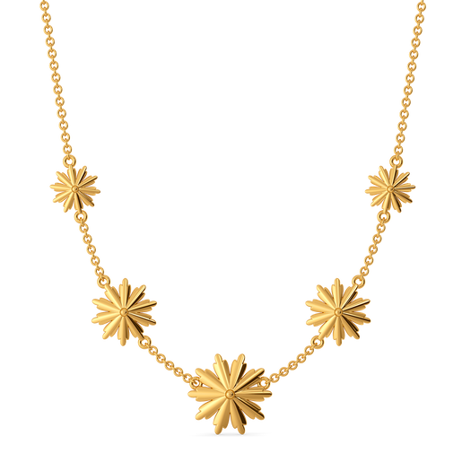 Spring Reverie Gold Necklaces