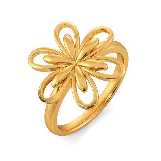 Bloom Spell Gold Rings