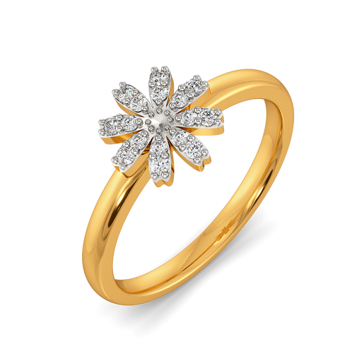 Twilight Garden Diamond Rings