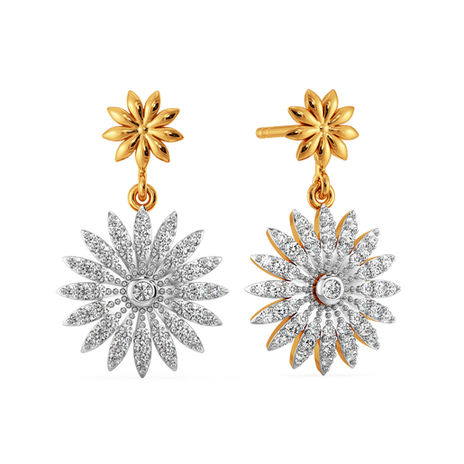 House of Bloom Diamond Earrings