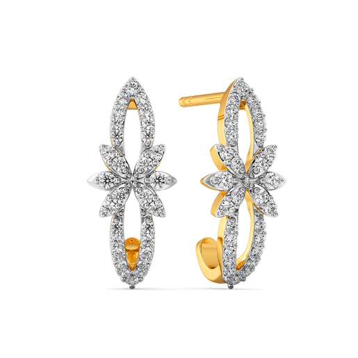 House of Bloom Diamond Earrings