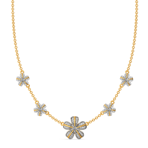 Sunkissed Twirl Diamond Necklaces