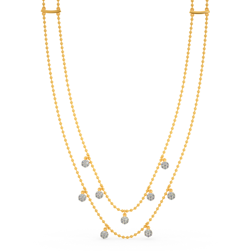 Connect In Diamond Necklaces