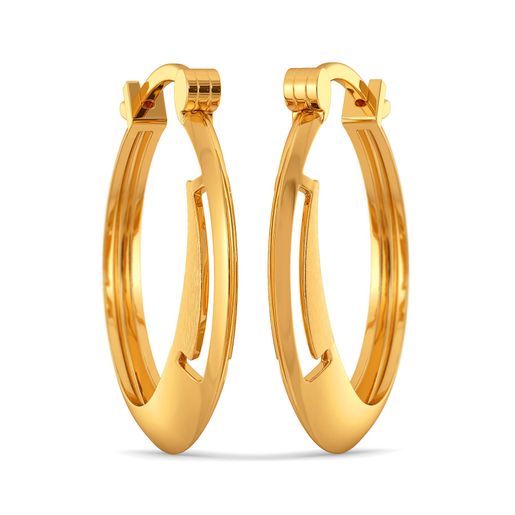 Prim Trims Gold Earrings