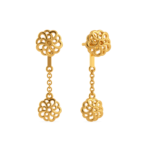 Aurora Bloom Gold Earrings