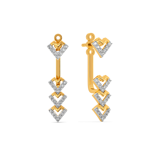 Heartlight Radiance Diamond Earrings