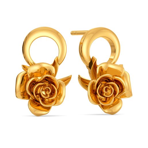 Aphrodite Rose Gold Earrings