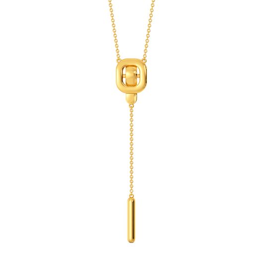 Clasp Control Gold Necklaces