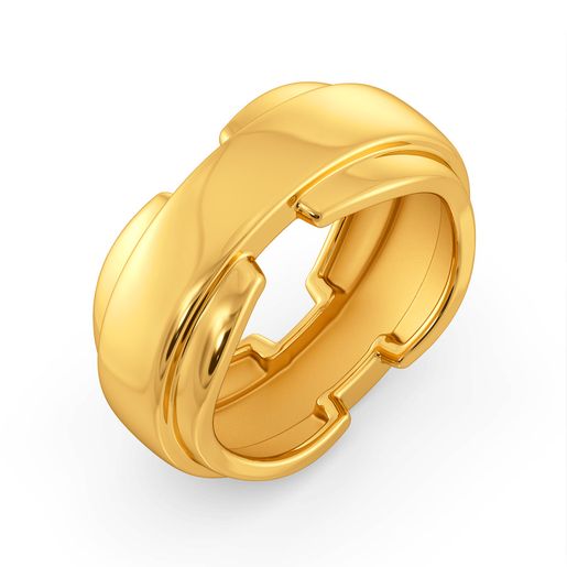 To Be Obi Gold Rings