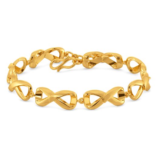 Flap Straps Gold Bracelets