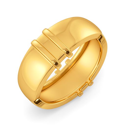 Helix Streak Gold Rings