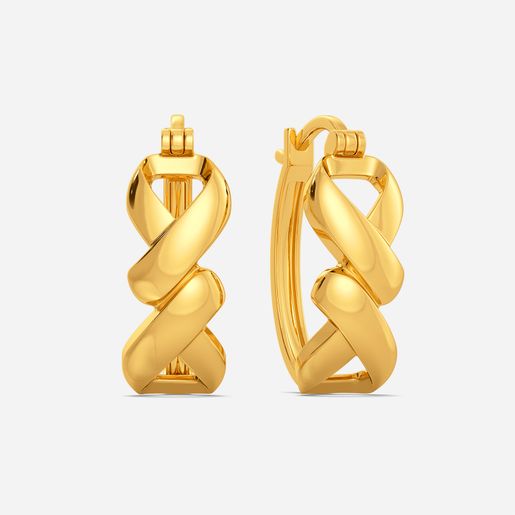 Sash Soiree Gold Earrings