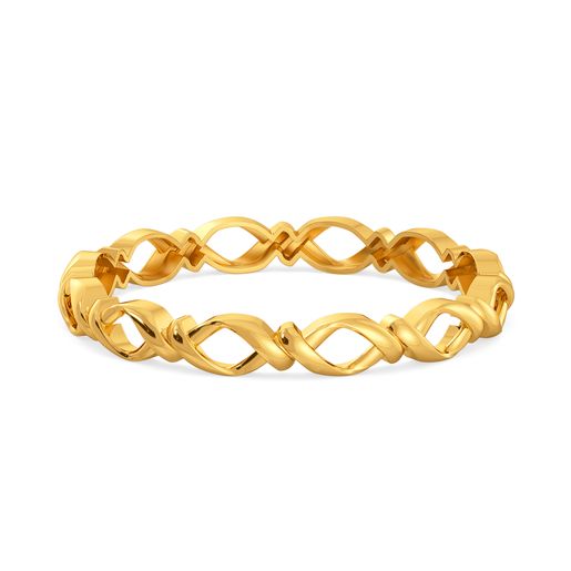 Sash Soiree Gold Bangles