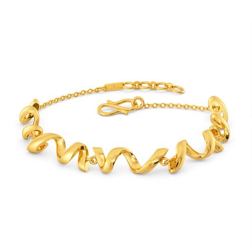 Wrap A Sash Gold Bracelets
