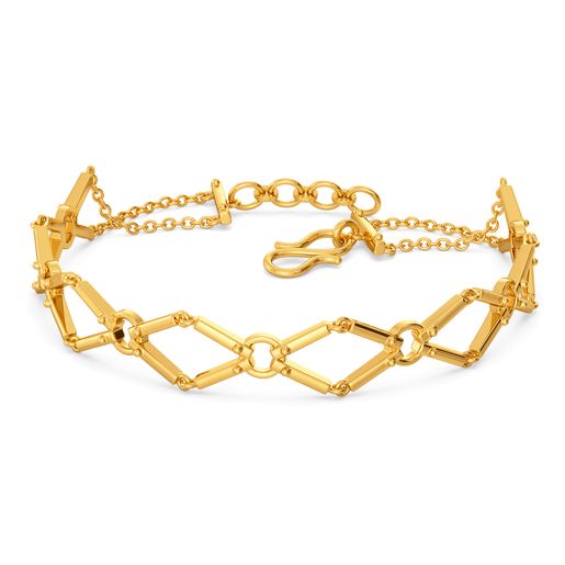Bold Ties Gold Bracelets