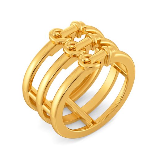 Waist Vantage Gold Rings