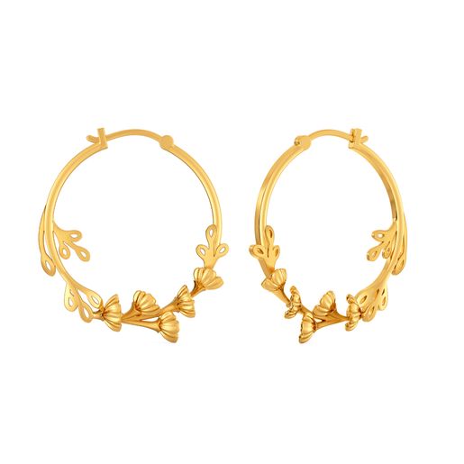 Blossom Bounty Gold Earrings