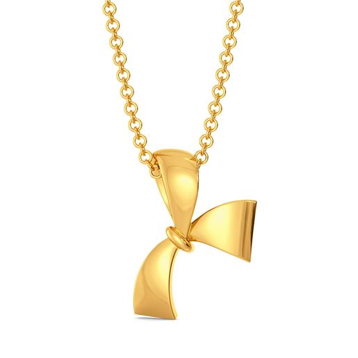Bow Vow Gold Pendants