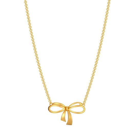 Knot Trot Gold Necklaces