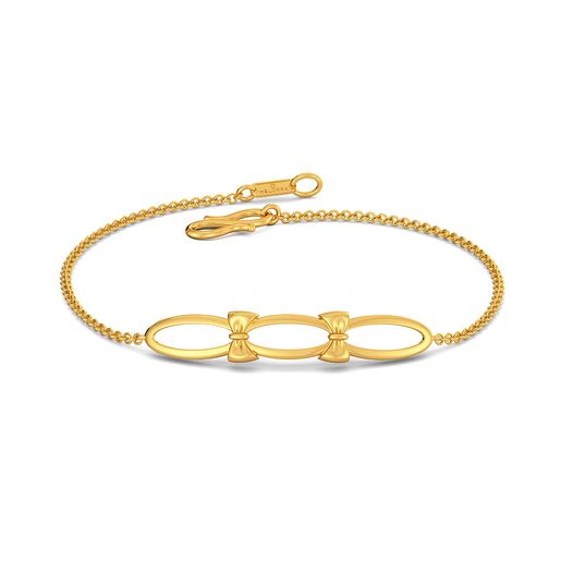 Droopy Loopy Gold Bracelets