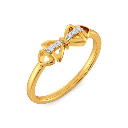 Bow Wrap Diamond Rings