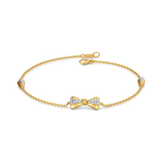 Twinkly Knots Diamond Bracelets