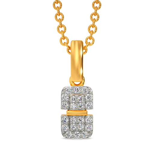 Straps N Buckle Diamond Pendants